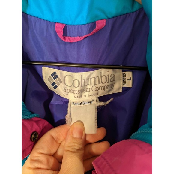 Vintage 1990s Columbia Powder Keg Ski 3-In-One Jacket SHELL ONLY Women's Size L - Picture 7 of 16